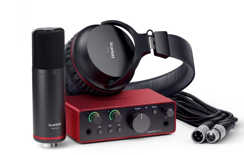SCHEDA AUDIO FOCUSRITE SCARLETT SOLO STUDIO (4th Generation)