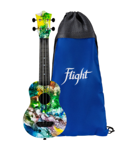 UKULELE FLIGHT Ultra Travel Soprano Ukulele - Underwater