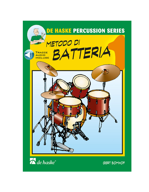 LIBRO Metodo di batteria Vol. 1 Di Gert Bomhof DE HASKE PERCUSSION SERIES