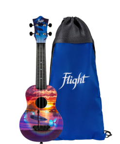 UKULELE FLIGHT Ultra Travel Soprano Ukulele - Vibe