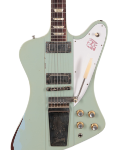 Alternative view of CHITARRA ELETTRICA GIBSON CUSTOM SHOP Murphy Lab 1963 Firebird V Antique Frost Blue Heavy Aged w/Maestro Vibrola