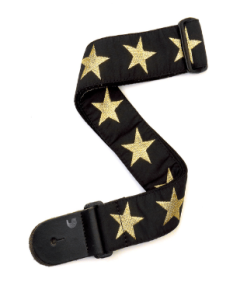 TRACOLLA PER CHITARRA E BASSO D'ADDARIO 20T05 Nylon Woven Strap Gold Star