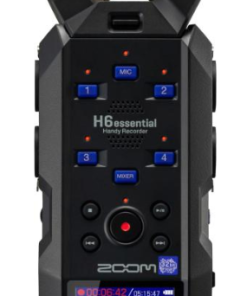 REGISTRATORE MULTITRACCIA DIGITALE PALMARE 6 TRACCE ZOOM H6 essential