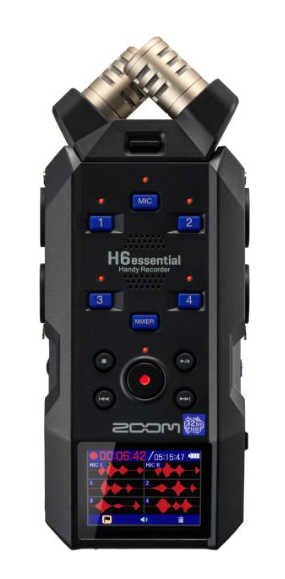 REGISTRATORE MULTITRACCIA DIGITALE PALMARE 6 TRACCE ZOOM H6 essential