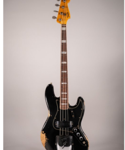 BASSO ELETTRICO FENDER AMERICAN CUSTOM SHOP Limited Edition  Jazz Bass Heavy Relic Aged Black