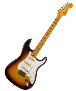 CHITARRA ELETTRICA FENDER Custom Shop  Stratocaster postmodern Strat® Journeyman Relic®, Maple Fingerboard, Bleached 3-Color Sunburst