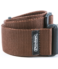 TRACOLLA PER CHITARRA E BASSO DUNLOP D07-01nv Dunlop Poly Strap BROWN