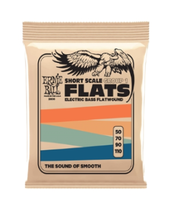CORDIERA PER BASSO ELETTRICO ERNIE BALL 2800 Short Scale group 1 Flats  50-110