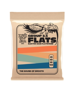 CORDIERA PER BASSO ELETTRICO ERNIE BALL 2805  group 2.5 Flats  45-105