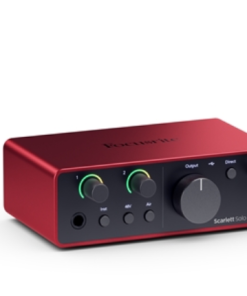 SCHEDA AUDIO FOCUSRITE SCARLETT SOLO (4th Generation)