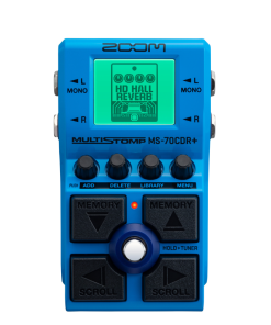 PEDALE EFFETTO PER CHITARRA ZOOM MS70CDR+