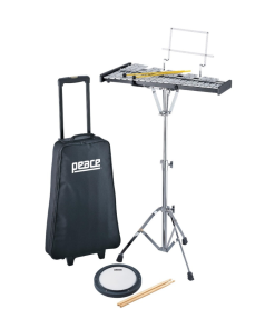 METALLOFONO (GLOCKENSPIEL) CROMATICO 32 NOTE PEACE BK-3000R