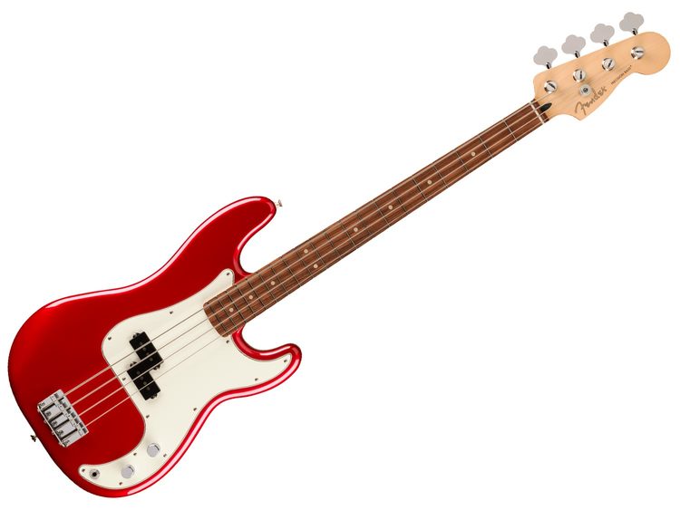 BASSO ELETTRICO FENDER Player Precision Bass Pau Ferro Fingerboard Candy Apple Red