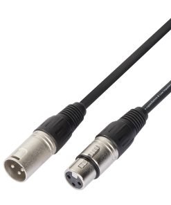 CAVO PROFESSIONALE AUDIO XLR FEMMINA / XLR MASCHIO STEREO SOUNDSATION Emcxx-5bk