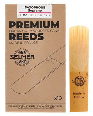 ANCIA PER SAX SOPRANO SELMER PREMIUM (VARIE MISURE)
