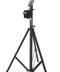 SUPPORTO PROFESSIONALE IN ACCIAIO PER LUCI CON ARGANO PROEL PL8545