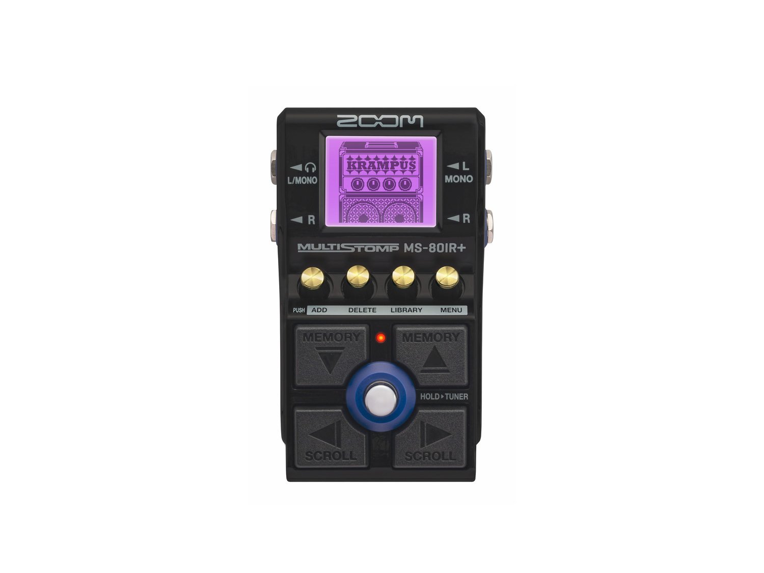 PEDALE EFFETTO PER CHITARRA ZOOM MS-80IR+ Pedale Simulazione Di Ampli E Cabinet