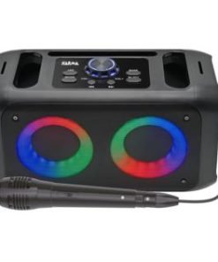 DIFFUSORE AMPLIFICATO PORTATILE KARMA  WPARTY2 CON MICROFONO
