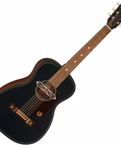CHITARRA ACUSTICA ELETTRIFICATA GRETSCH Deltoluxe Parlor WN Black Top