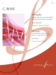 LIBRO 40 Studies di Cyrille Rose (VOLUME 1) Gérard Billaudot