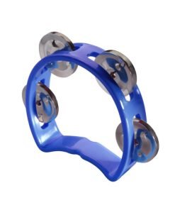 MINI TAMBURELLO CEMBALO MEZZALUNA STAGG 4 SONAGLI BLUE