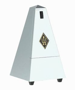 Metronomo Pyramid shape Wittner  Silver chiaro opaco 845202