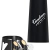 COPRIBOCCHINO E LEGATURA PER CLARINETTO Bb VANDOREN LC01BP Optimum black con cap