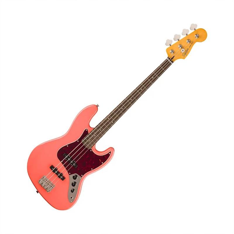BASSO ELETTRICO SQUIER Classic Vibe '60s Jazz Bass Laurel Fingerboard Tahitian Coral