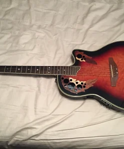 CHITARRA ACUSTICA OVATION Celebrity Deluxe CC257 Wine Red Sunburst (USATO)
