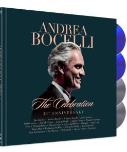 DVD ANDREA BOCELLI The Celebration 30Th Anniversary 2Xdvd+2Xblu-Ray Deluxe Book