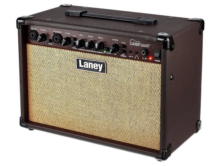 AMPLIFICATORE PER CHITARRA ACUSTICA E VOCE LANEY LA30D