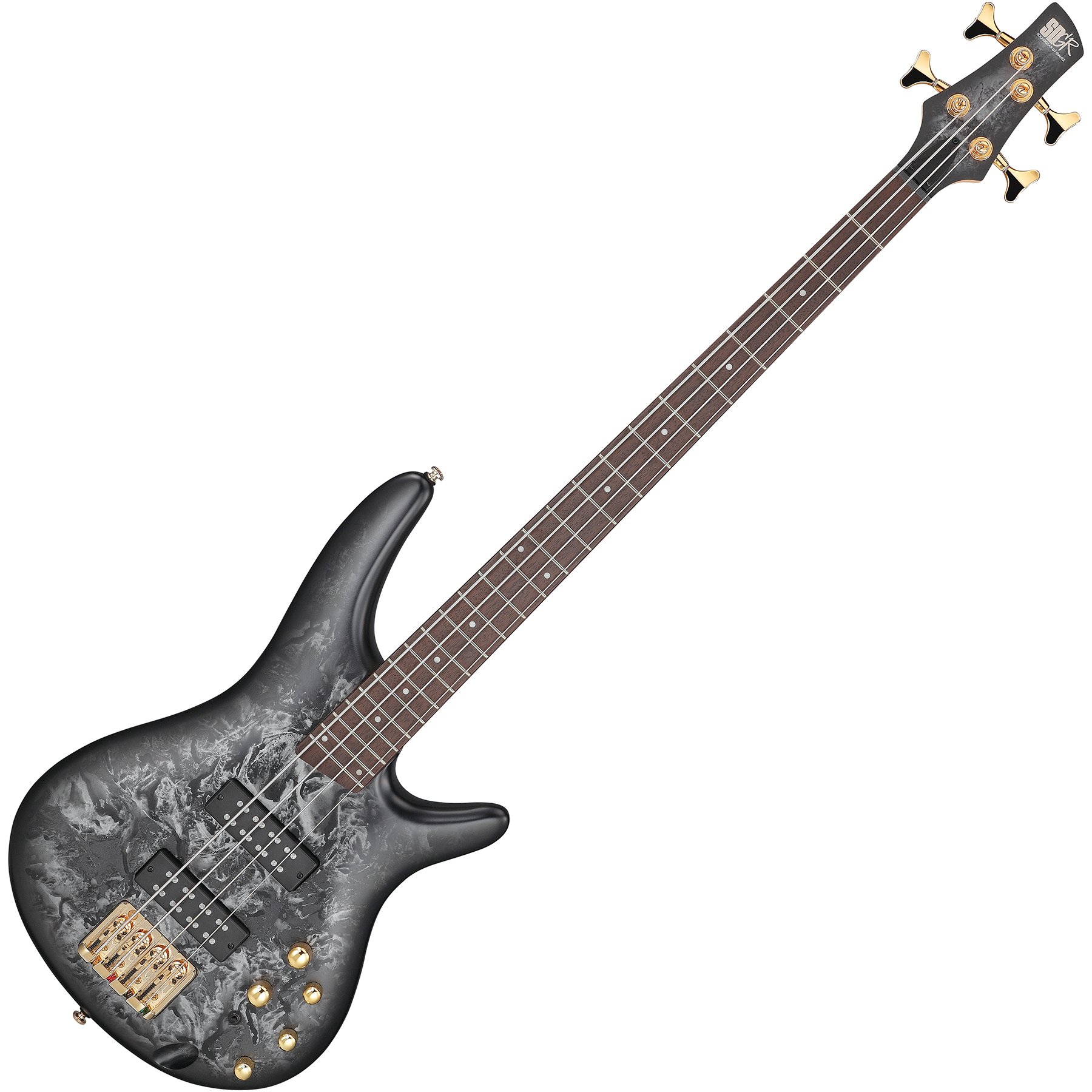 BASSO ELETTRICO IBANEZ SR300EDX Black Ice Frozen Matte