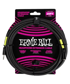 CAVO PROLUNGA CUFFIE  ERNIE BALL  6425 Prolunga Cuffie Trs Jack Piccolo  (6mt)