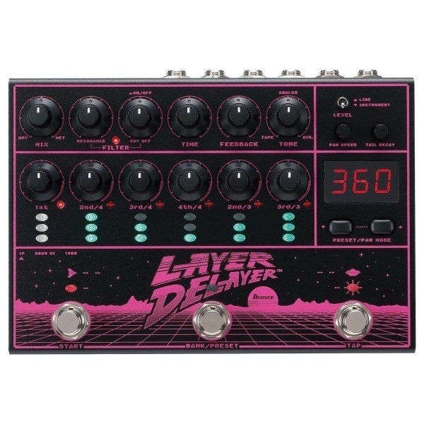 PEDALE EFFETTO IBANEZ LD303 Layer Delayer