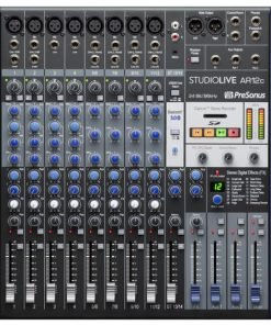 MIXER IBRIDO ANALOGICO/DIGITALE PRESONUS StudioLive AR12c + Studio One Pro