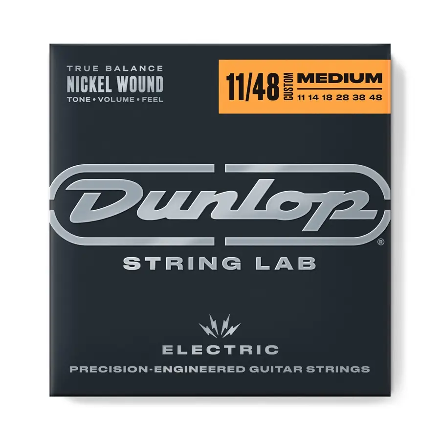 CORDIERA PER CHITARRA ELETTRICA DUNLOP DEN1148 Nickel Wound Medium (11-48)