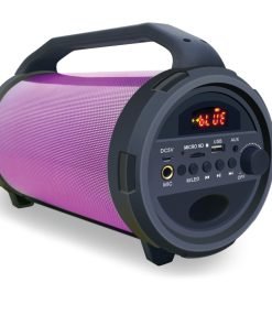 DIFFUSORE AMPLIFICATO PORTATILE PARTY-TUBELED CON MICROFONO